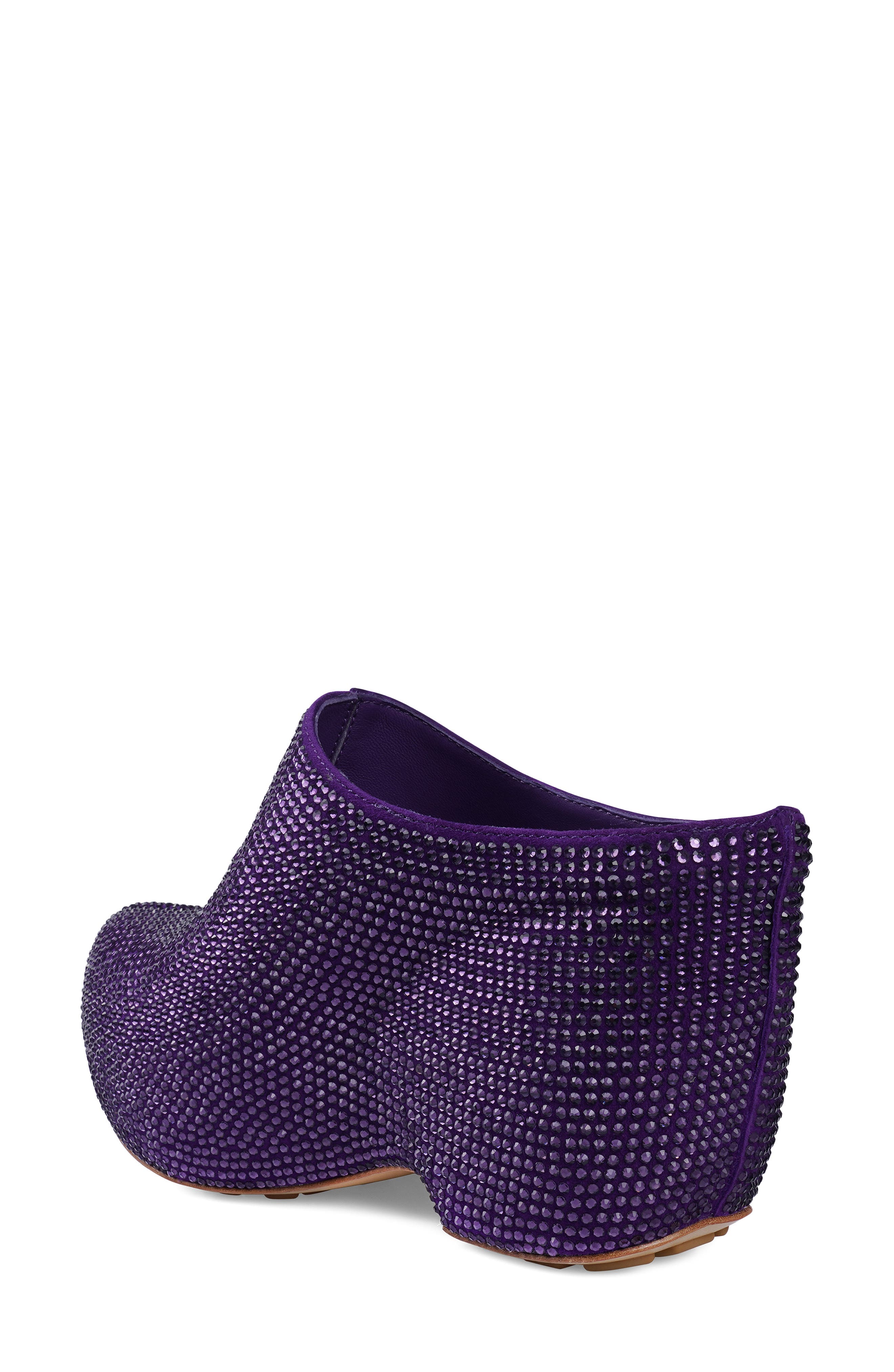 Ziska Embellished Clog, Alternate, color, PURPLE SUEDE