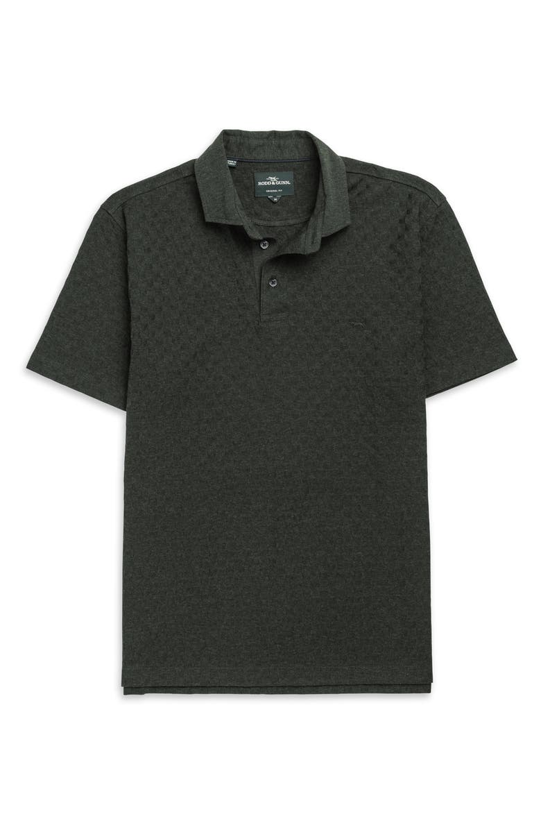 Rodd & Gunn Huntsbury Texture Polo, Alternate, color, Olive