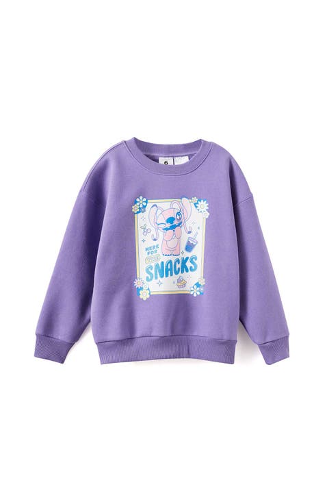Kid's License Sammy Oversized Crew