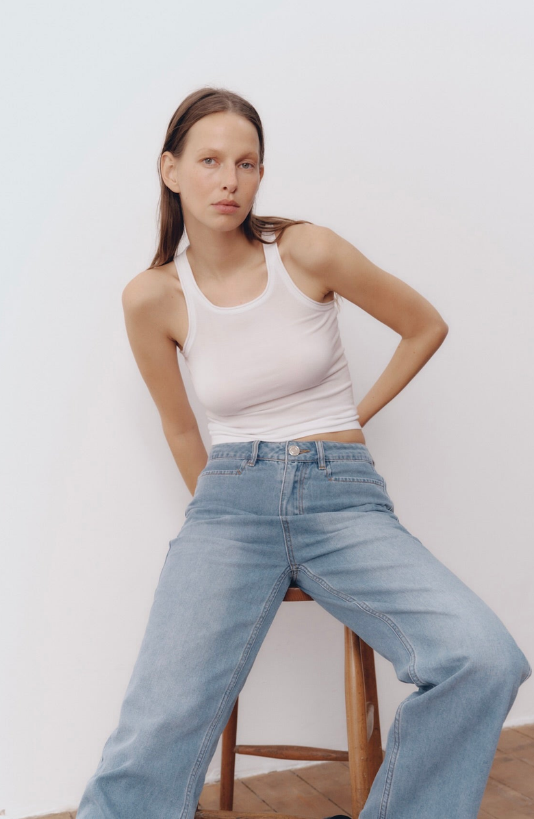 All My Love Dani Jeans, Alternate, color, Coastal Blue