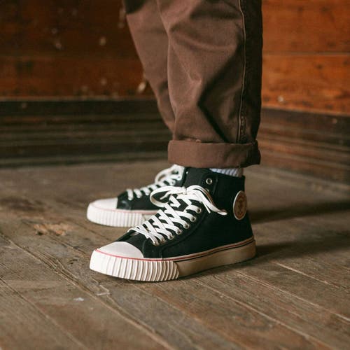 Pf Flyers P.f. Flyers Center High-top Sneaker In Black