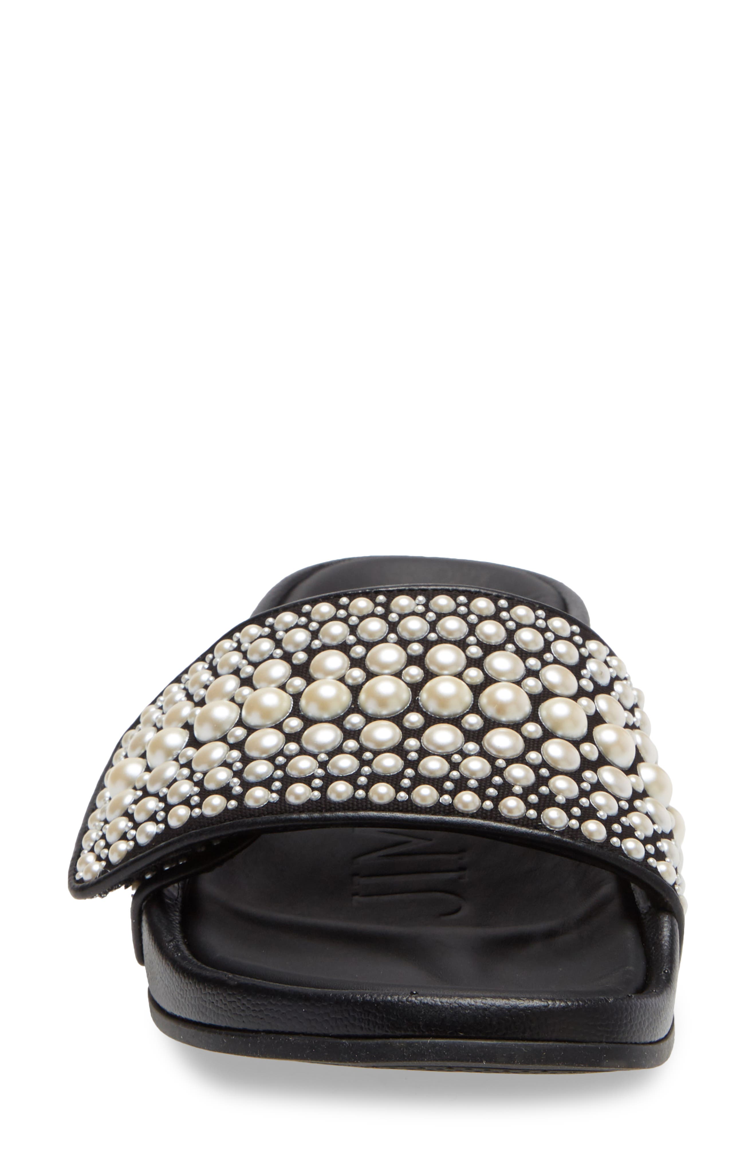 Jimmy Choo Fitz Embellished Pool Slide, Alternate, color, 