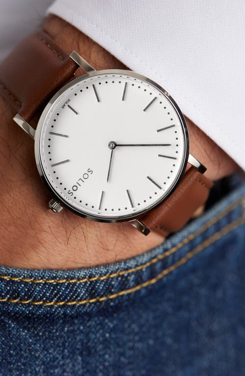Solios Watches The Solar Classic | White Dial
