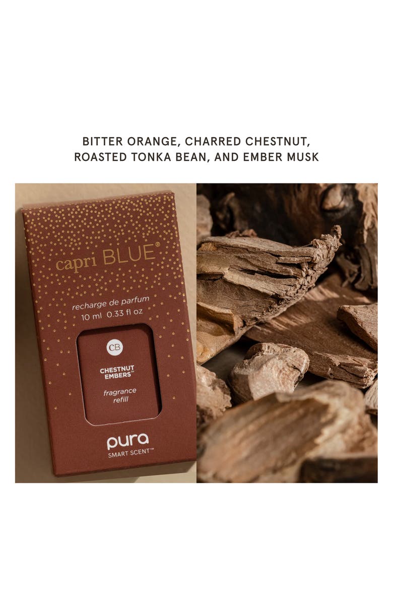 PURA x Capri Blue 2-Pack Smart Fragrance Diffuser Refills, Alternate, color, Chestnut Embers