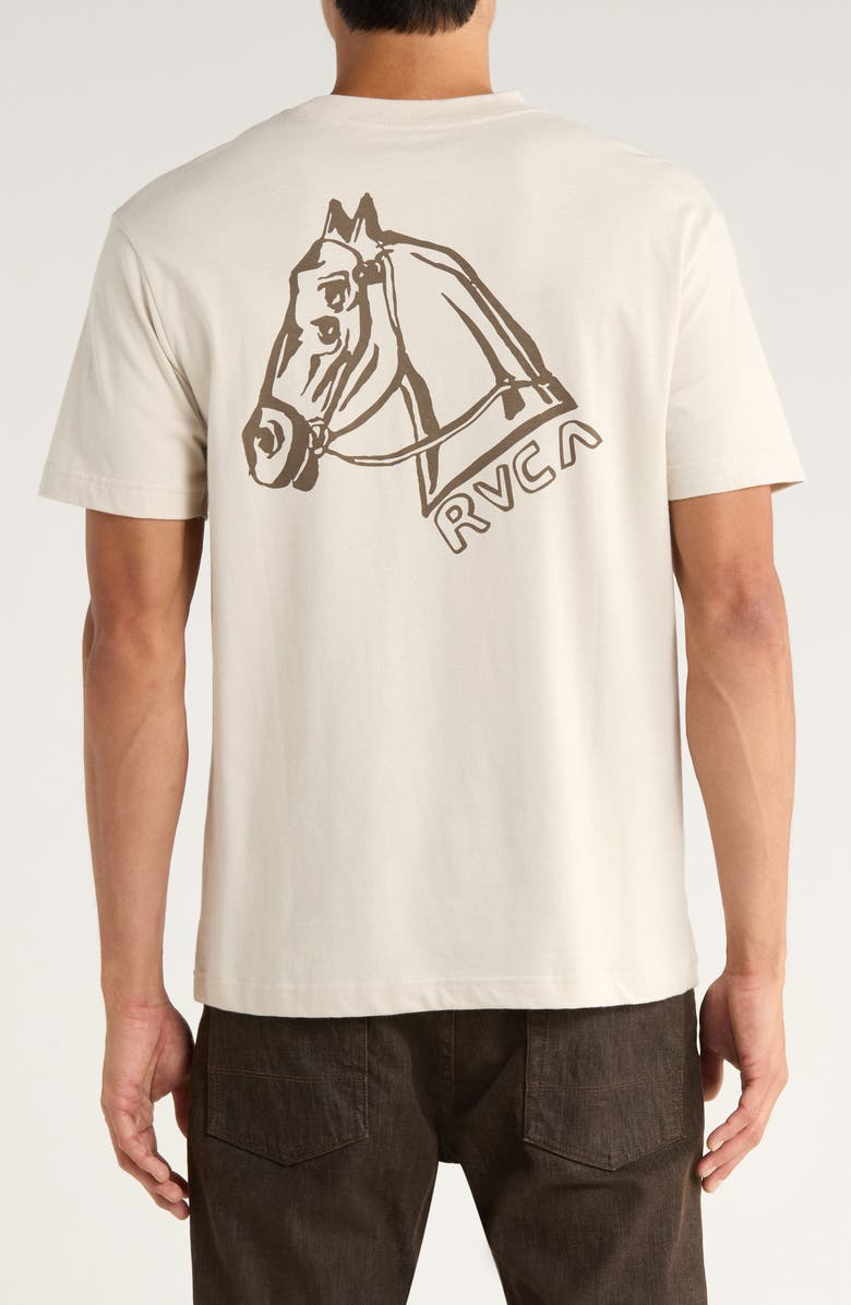 RVCA x Kevin 'Spanky' Long Dayshift Cotton Pocket Graphic T-Shirt, Alternate, color, Ceramic