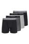 Assorted 4-Pack Stretch Cotton Boxer Briefs