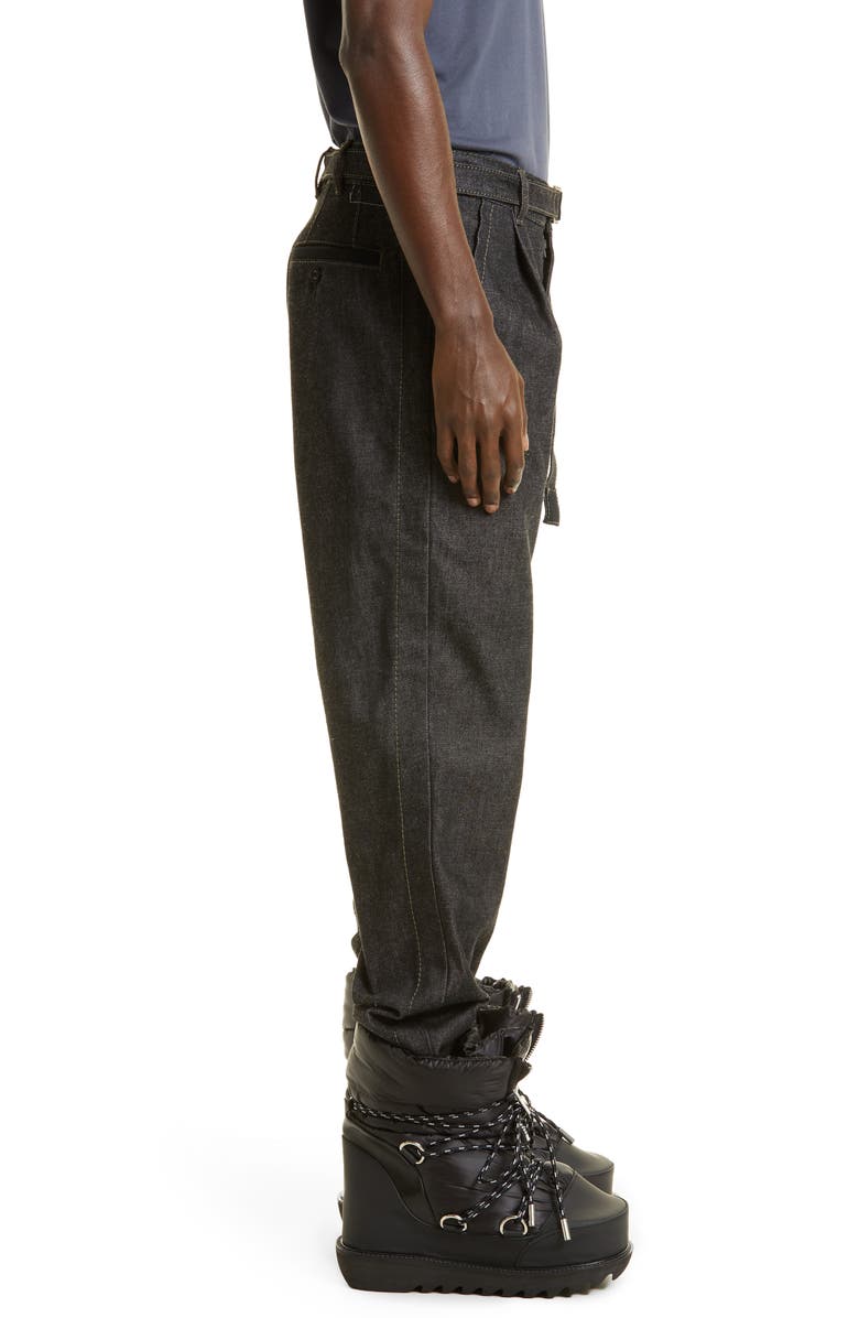 Sacai x Beyondexx Belted Denim Pants, Alternate, color,