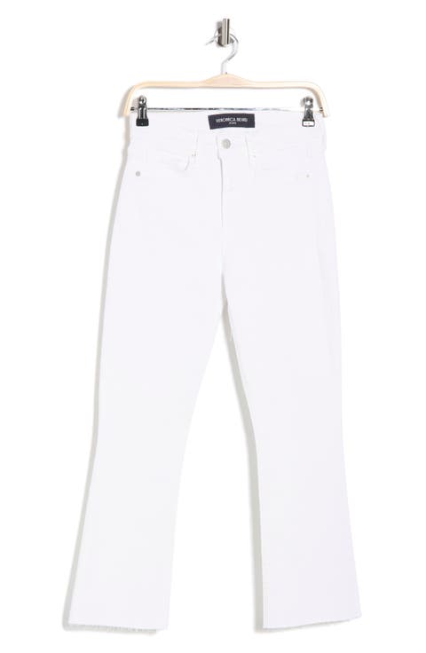 Carly Raw Hem Kick Flare Leg Jeans