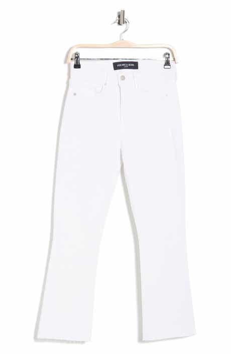 Veronica Beard Carly Raw Hem Kick Flare Leg Jeans