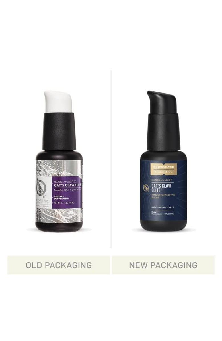 Quicksilver Scientific Nanoemulsified Cat's Claw Vitamin D and Monolaurin Liquid Supplement, Alternate, color, NO COLOR
