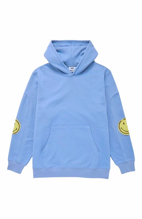 SMILEY OVERSIZED HOODIE