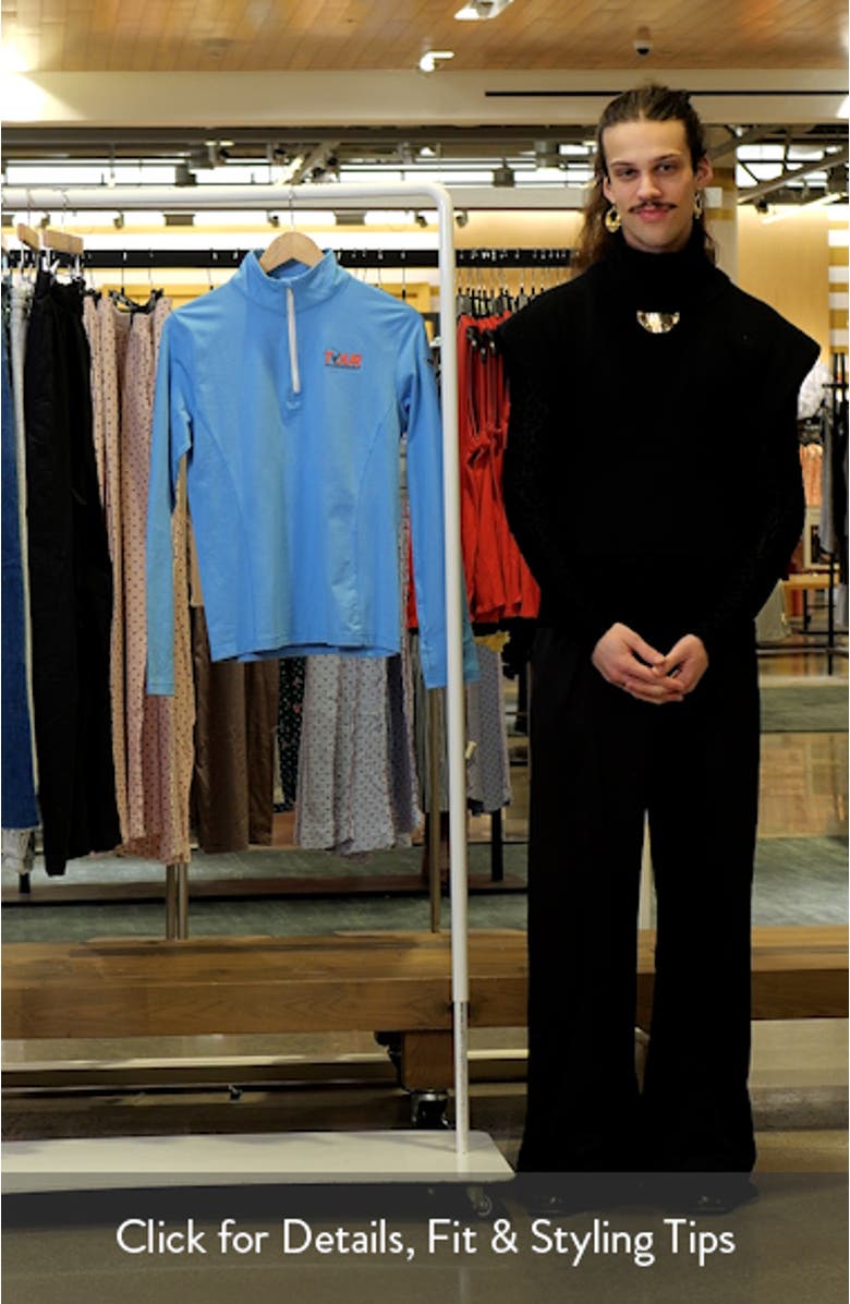 Women's tasc Performance Light Blue TOUR Championship Recess Quarter-Zip Sweatshirt, sales video thumbnail