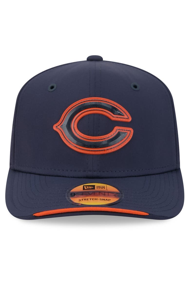 Men's New Era Navy Chicago Bears 2026 Sideline 9SEVENTY Adjustable Hat, Alternate, color, Navy