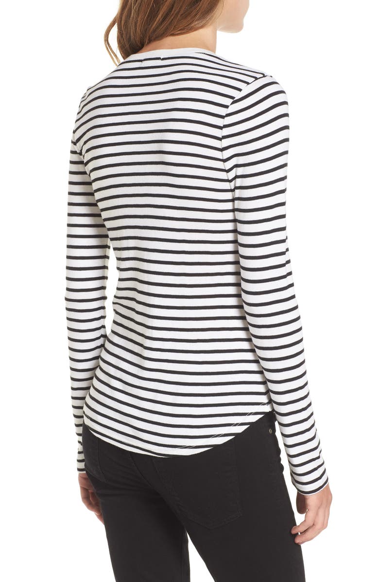 Splendid Venice Stripe Henley, Alternate, color, 