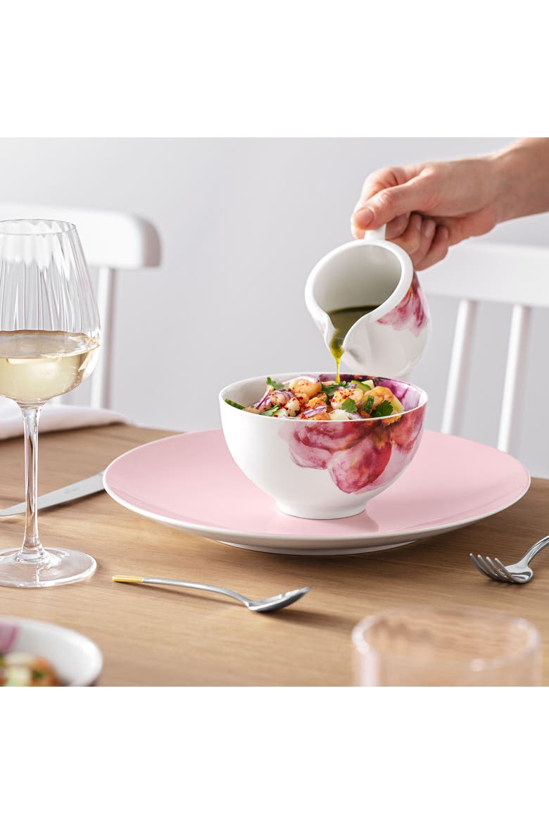 Rose Garden White Wine Set of 4, Alternate, color, clear