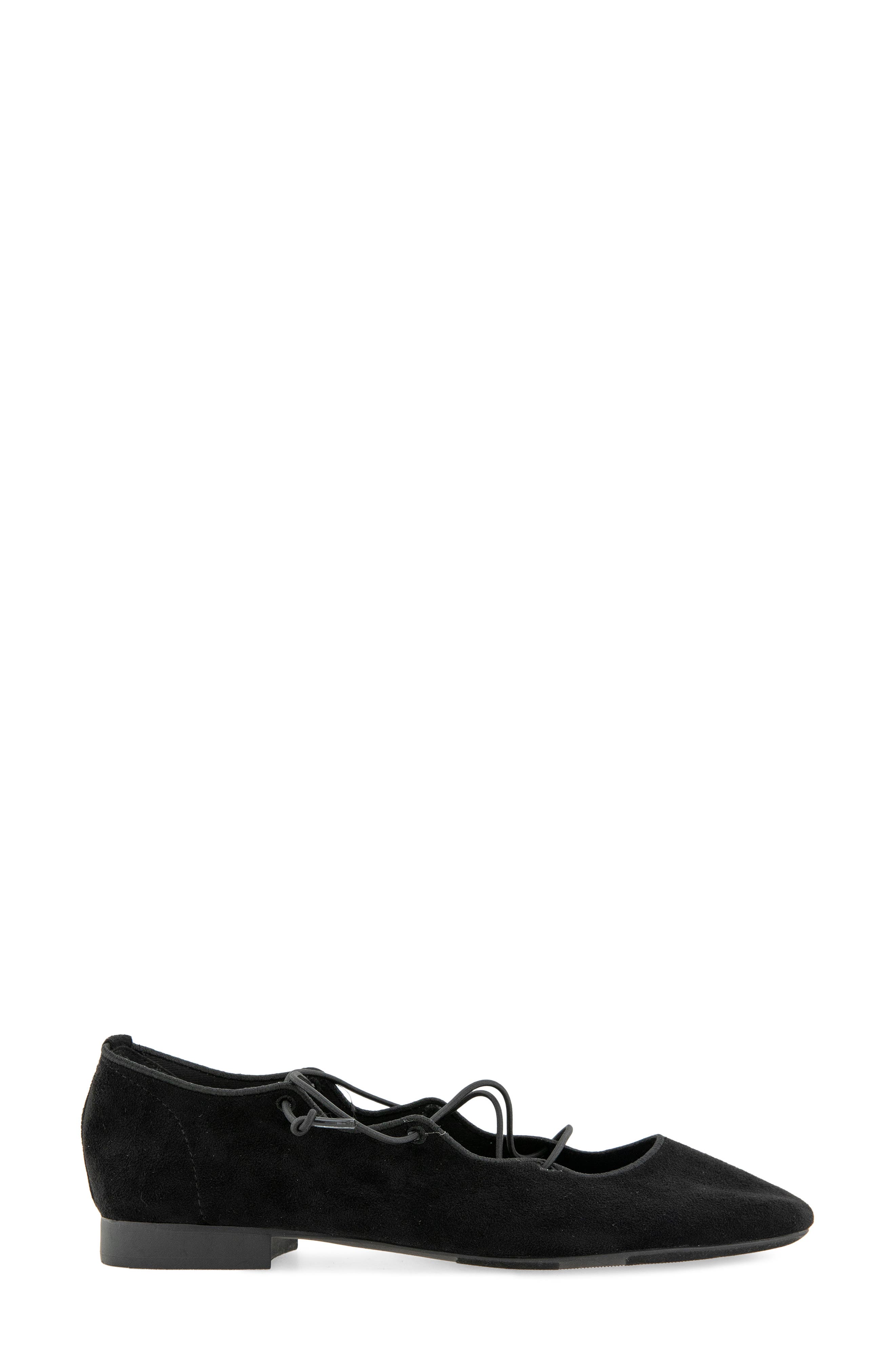 Eglantine Mary Jane Flat, Alternate, color, BLACK