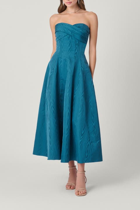 Midnight Moire Watson Dress