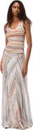 Missoni Striped Pleated Wrap Skirt