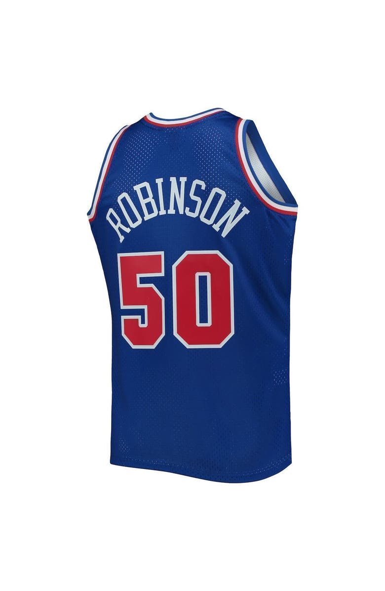 Mitchell & Ness Men's Mitchell & Ness David Robinson Royal Western Conference Hardwood Classics 1992 NBA All-Star Game Swingman Jersey, Alternate, color, 