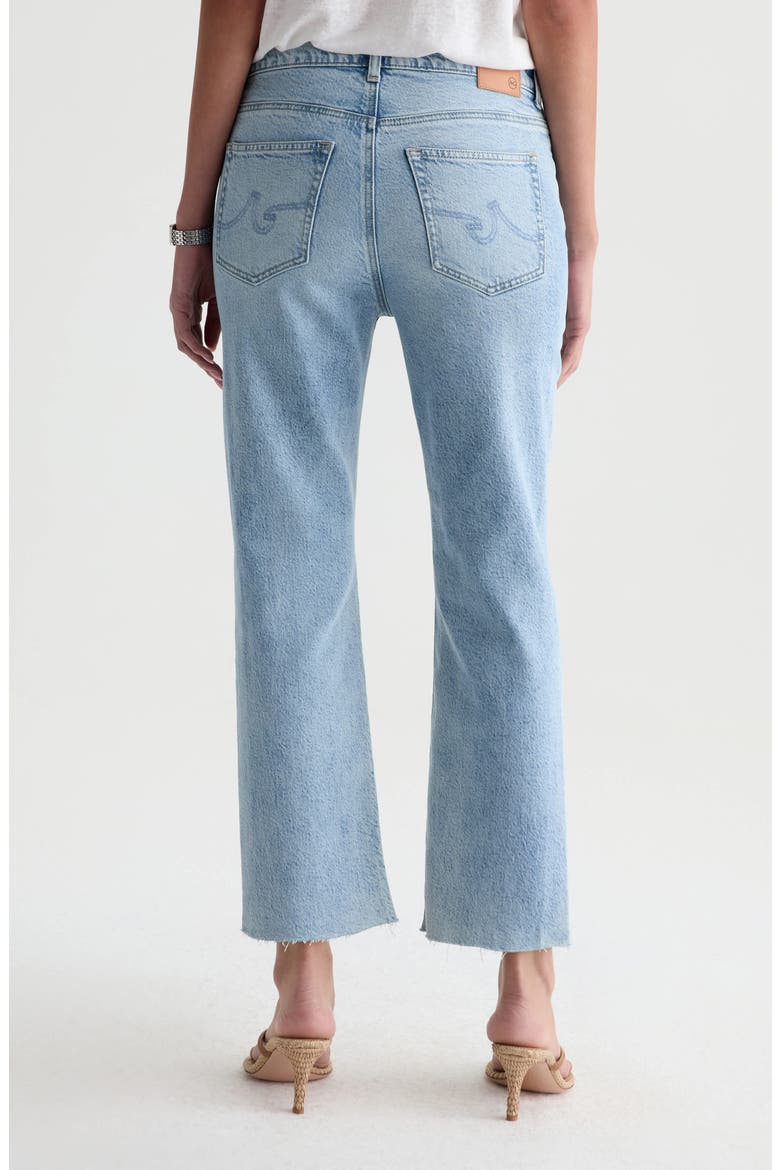 Brinley Raw Hem Mid Rise Ankle Straight Leg Jeans, Alternate, color, GOLD COUNTRY