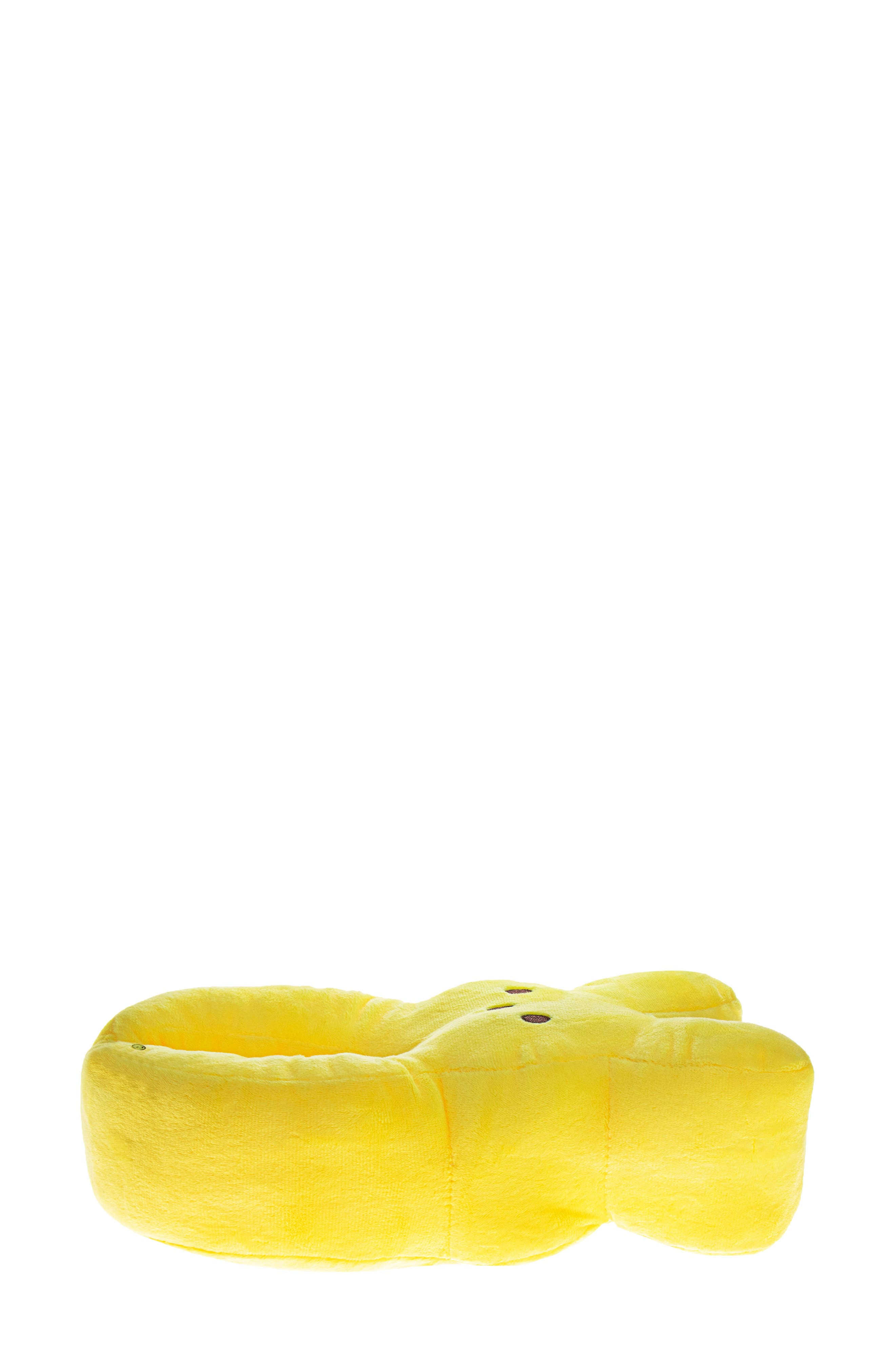 Peeps Slipper, Alternate, color, YELLOW