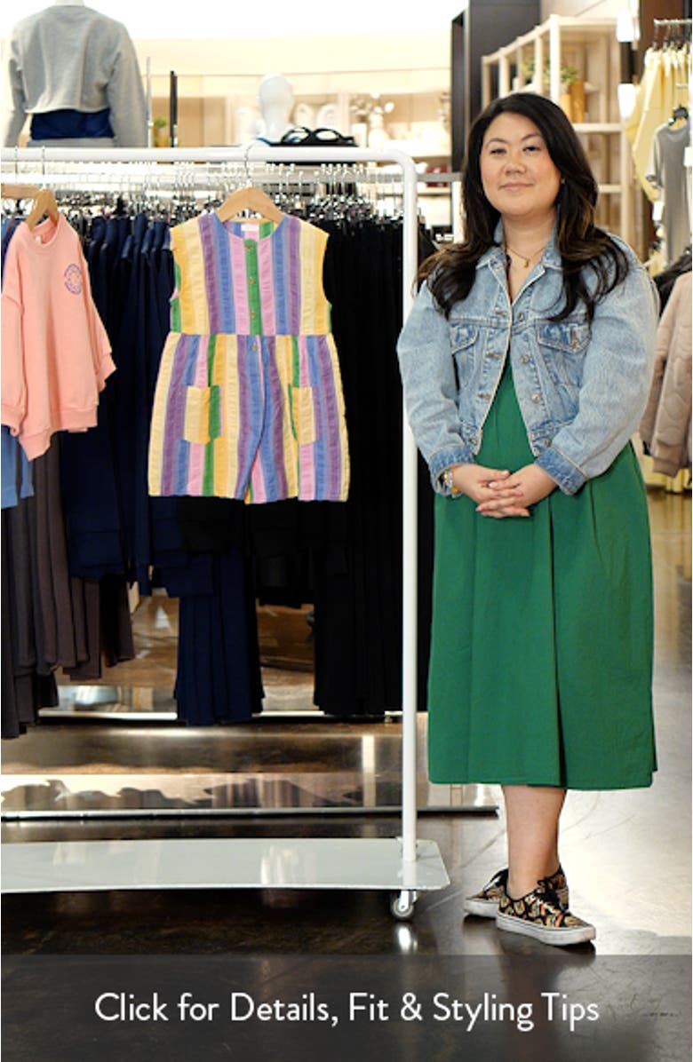 Kids' Rainbow Cotton Romper, sales video thumbnail