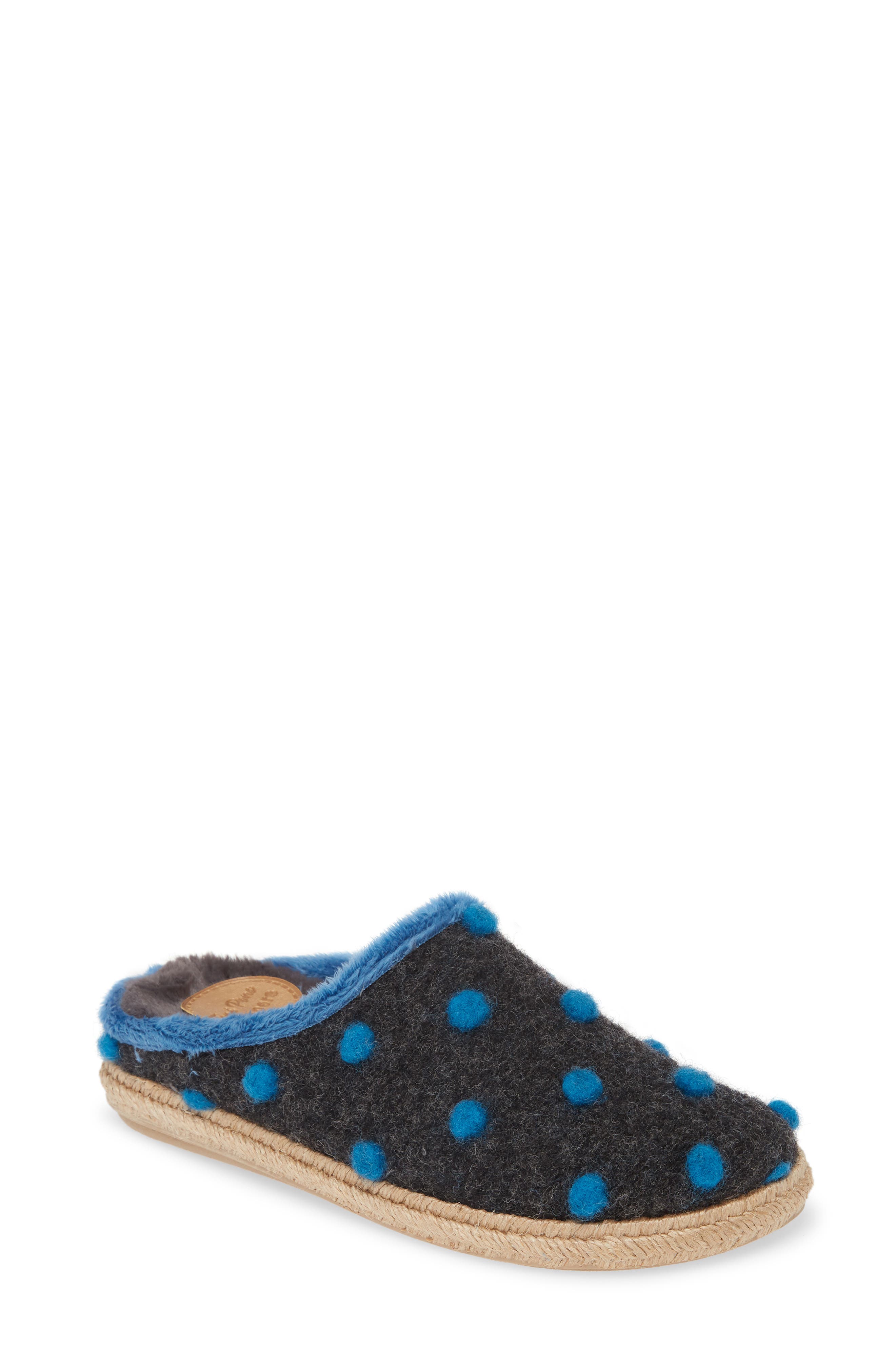 Toni Pons Miri Faux Fur Lined Scuff Slipper, Main, color, 