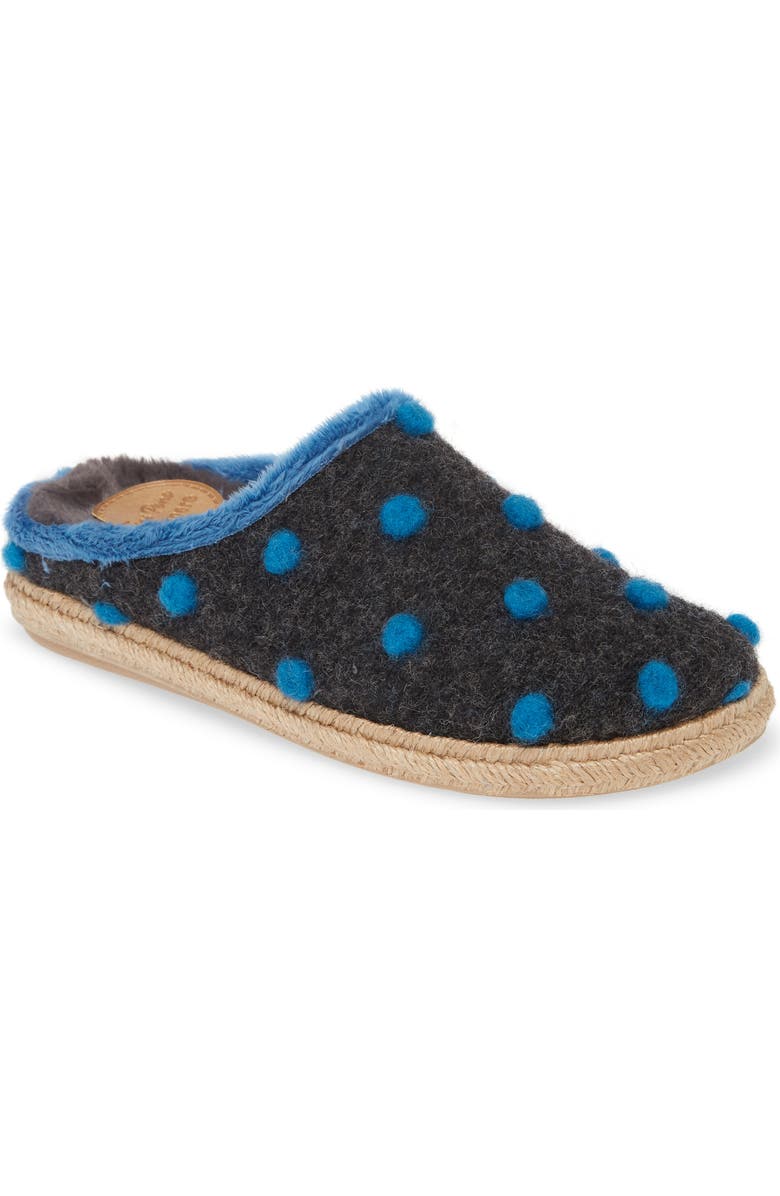 Toni Pons Miri Faux Fur Lined Scuff Slipper, Main, color,