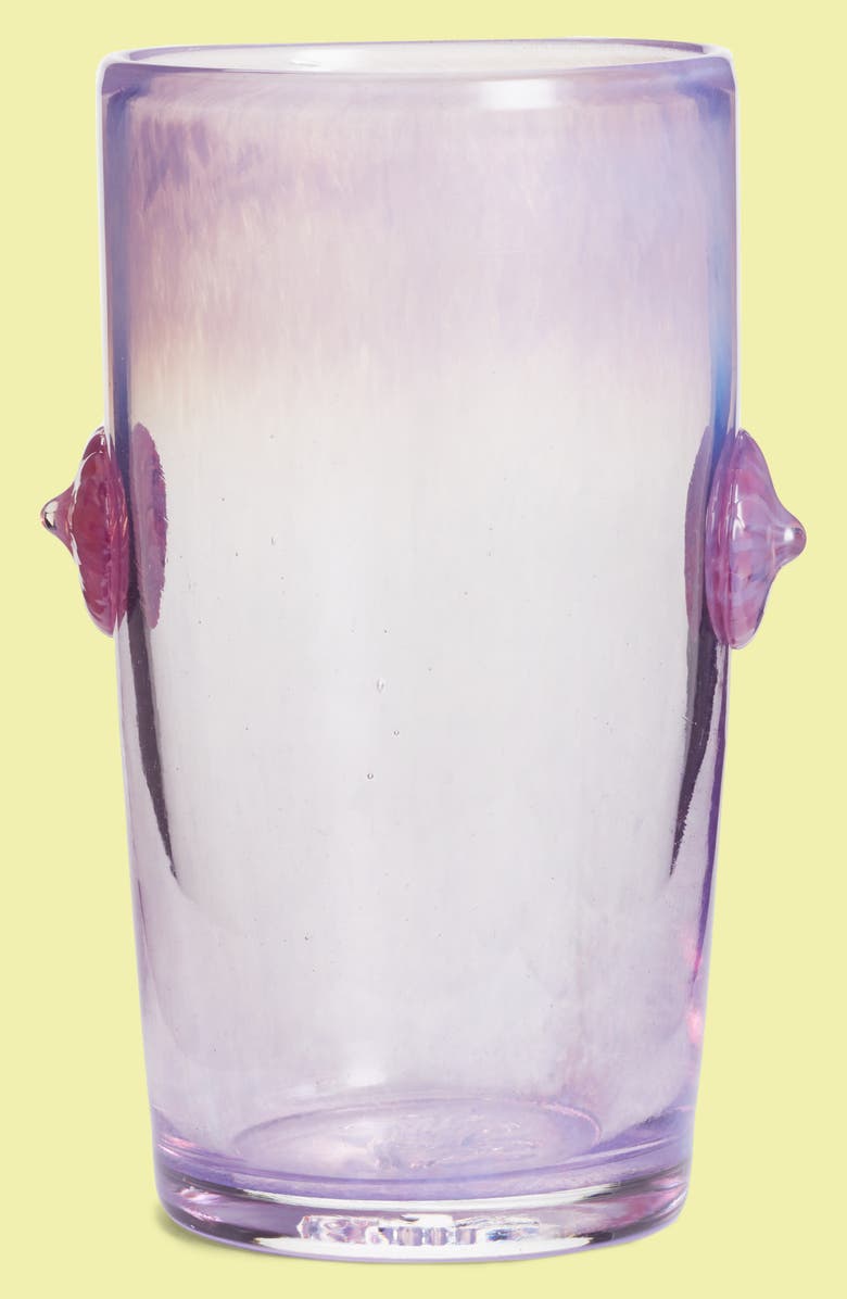 ASP AND HAND Asp & Hand Blushing Orchid Water Glass, Main, color,