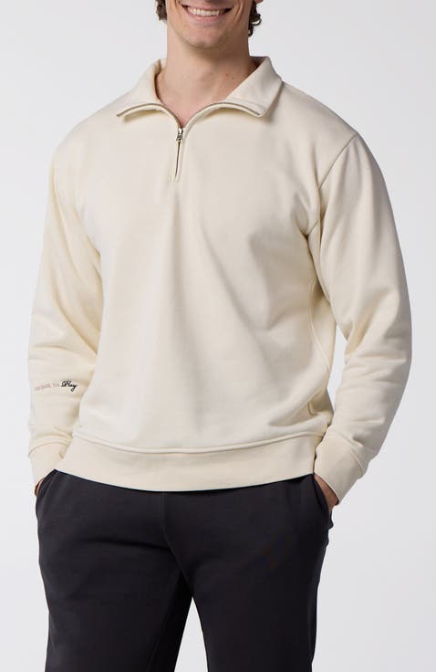 Men's Active Lifestyle You Know You Play Quarter Zip Sweatshirt