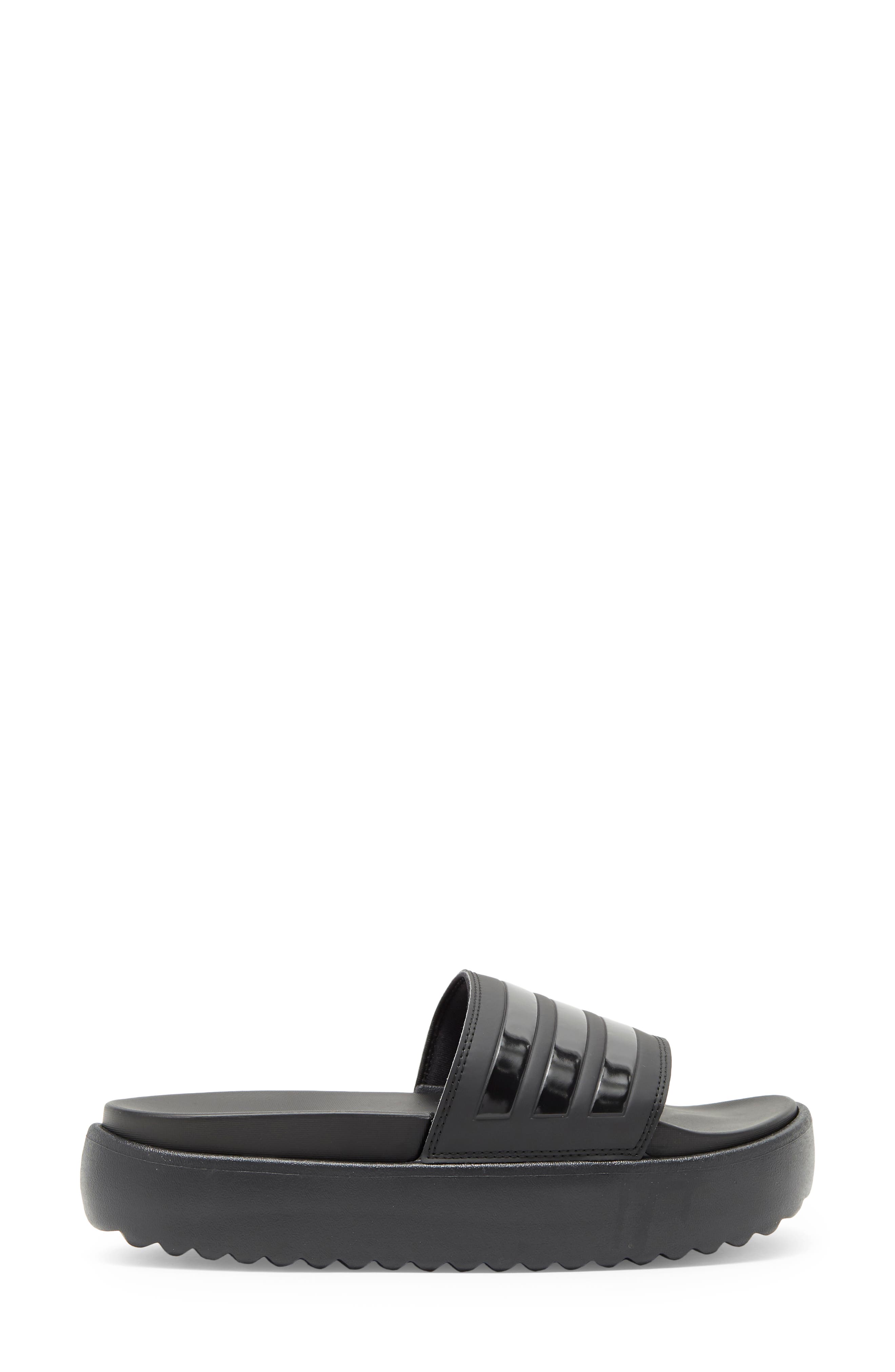adidas Adilette Sandal, Alternate, color, Black/ Black/ Black