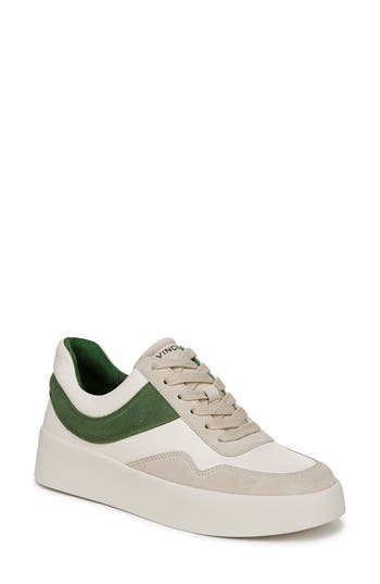 Vince Warren Court Sneaker In Palm Leaf