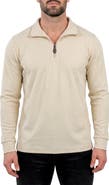 Maceoo Cotton Quarter Zip Sweater
