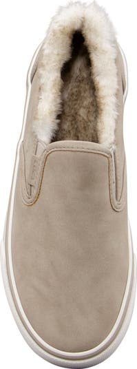 Clipper Faux Fur Slip-On Sneaker