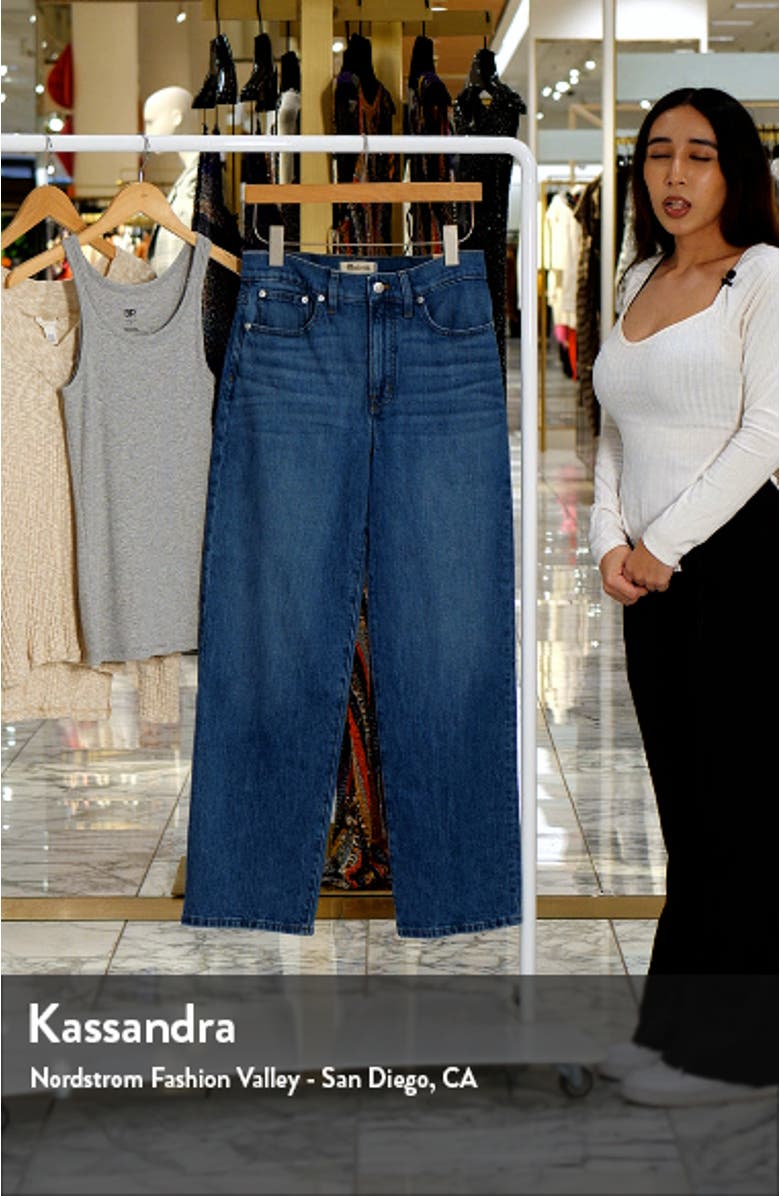 The Perfect Vintage High Waist Wide Leg Jeans, sales video thumbnail