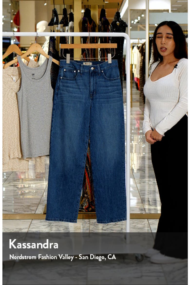 The Perfect Vintage High Waist Wide Leg Jeans video