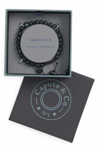 Caputo & Co. Men's Guardian Semiprecious Stone Bracelet