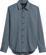 rag & bone Tomlin Cotton Dobby Button-Up Shirt