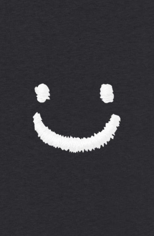 Dalix Mens Lil Smile Midweight Garment Dye Tee