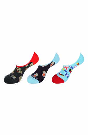 Assorted 3-Pack No Show Socks