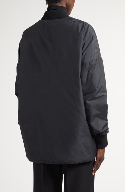 The Row Vito Oversize Jacket In Black