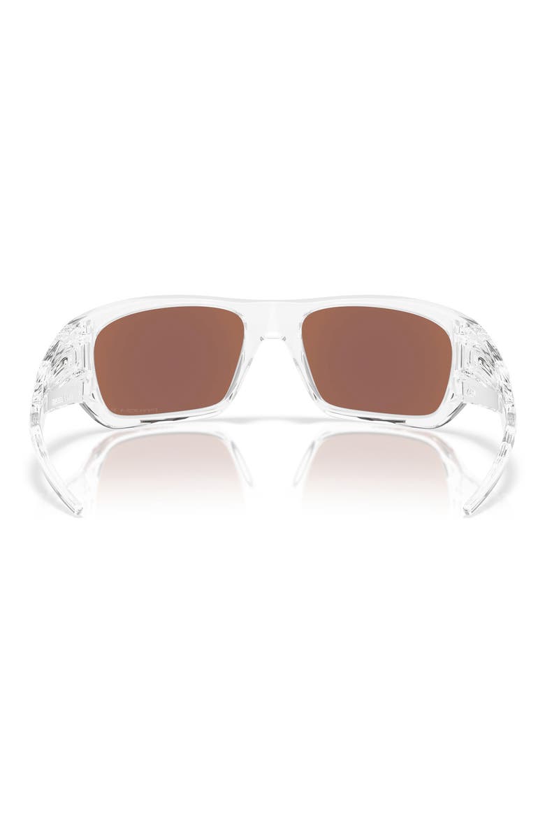 60mm Prizm™ Polarized Rectangular Sunglasses, Alternate, color, BLUE