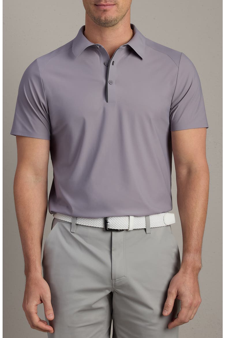 Approach Performance Polo, Main, color, PURPLE SMOKE