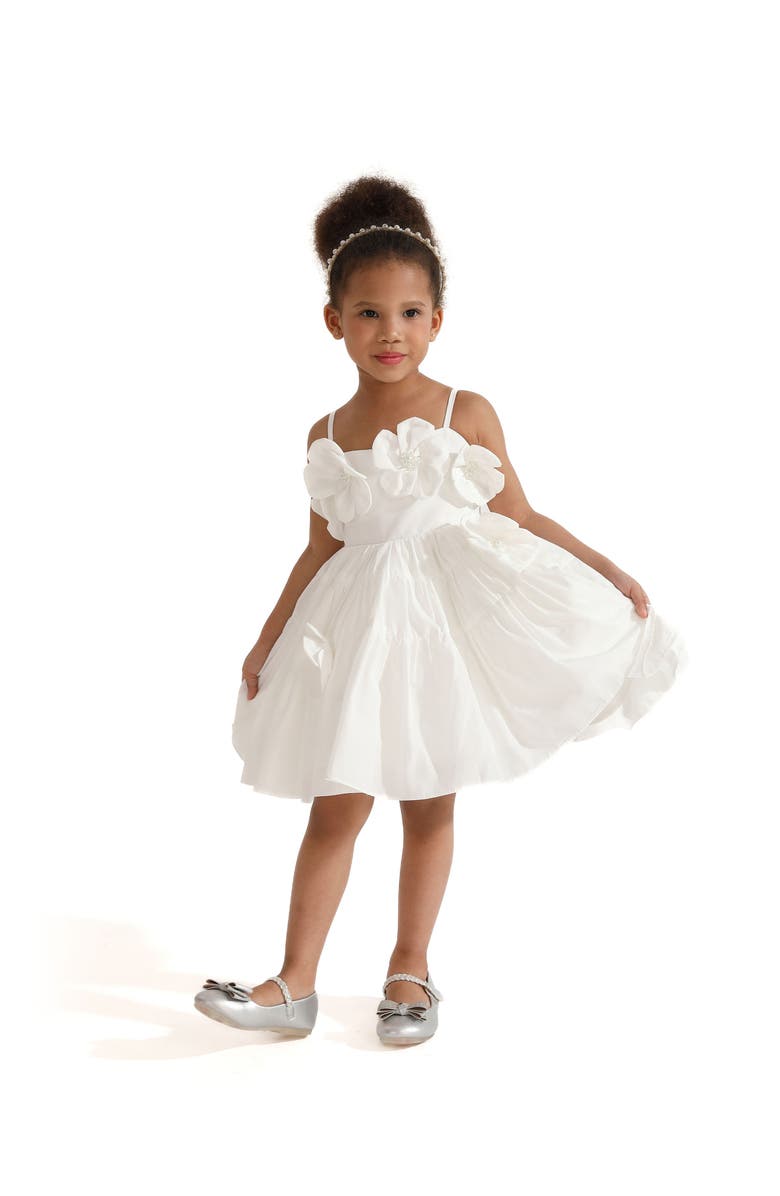 Mimi Tutu Buttercup Ravenna Dress, Main, color, White