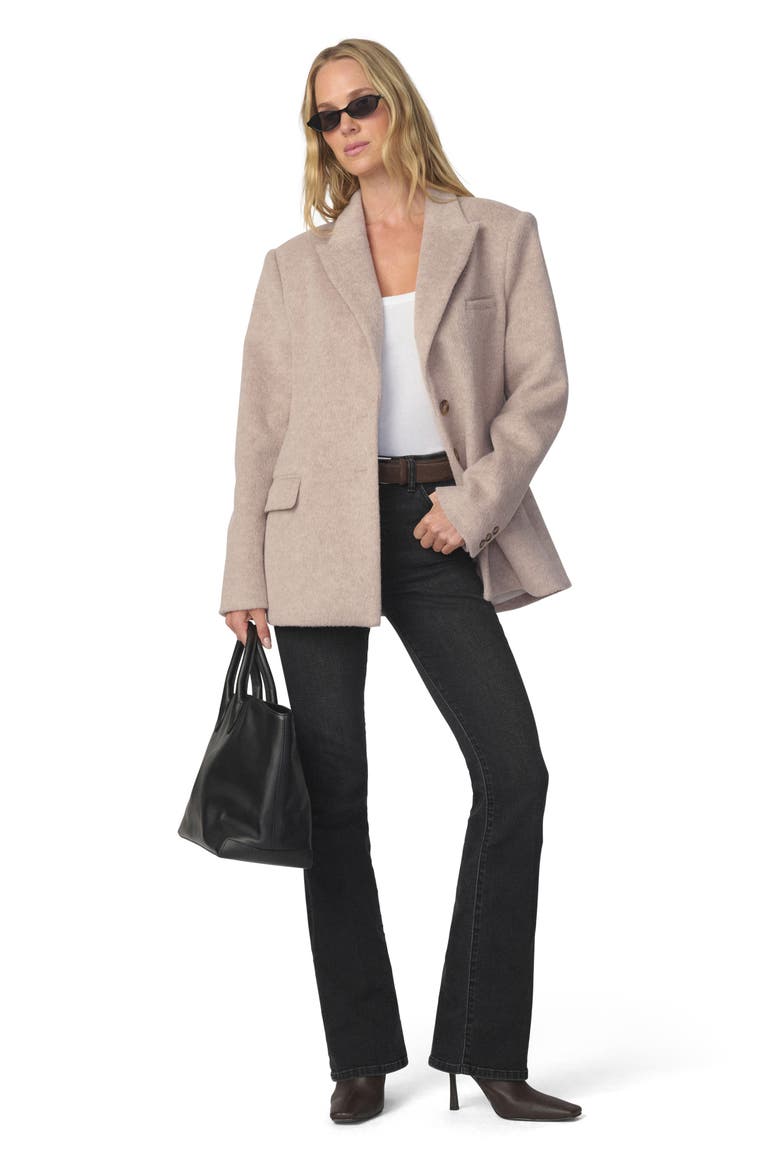 The Boyfriend Blazer, Alternate, color, STONE