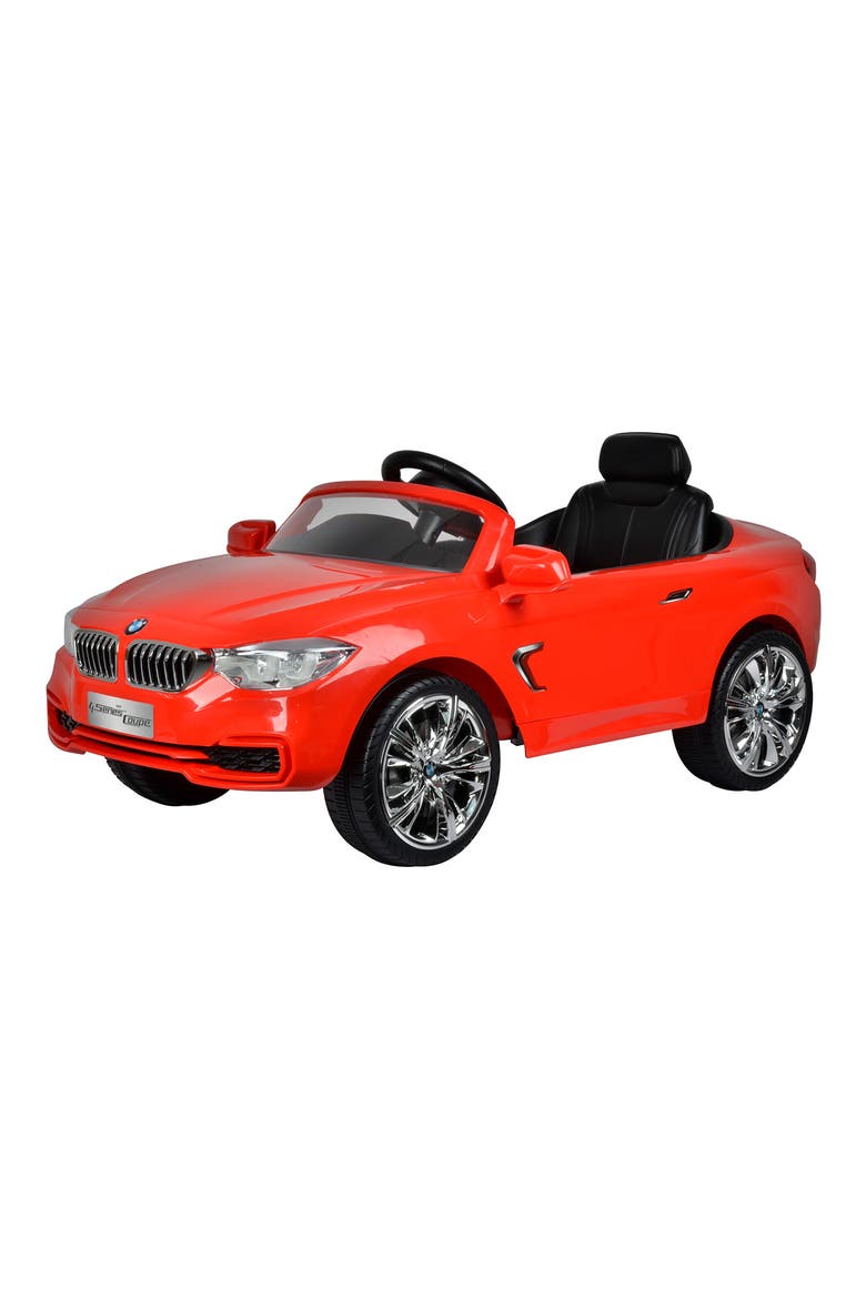 BMW 4 Series Ride-On Toy Car, Main, color, RED
