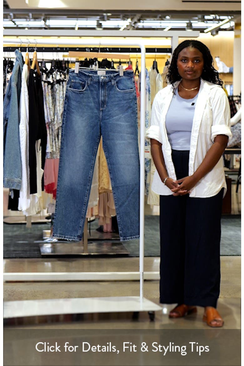 The Valentina Super High Waist Ankle Straight Leg Jeans video