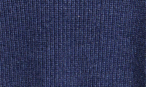 Kobi Halperin Spinks Metallic Crewneck Sweater In Purple