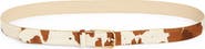 Nordstrom Yvette Genuine Calf Hair Belt