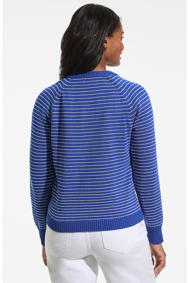 Drifter Jacquard Raglan Crew Neck Sweater, Alternate, color, Puffins/Blue
